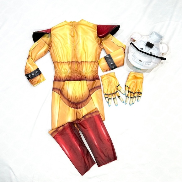 Rubie's Five Nights at Freddy's Security Breach Glamrock Freddy 3pc Kids Costume - Picture 8 of 10